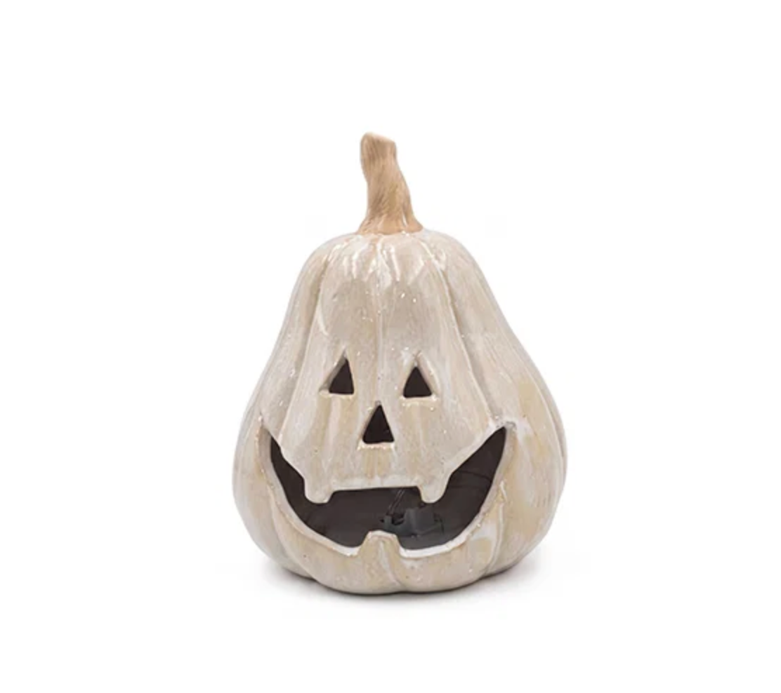 Pumpa med led-ljus - Beige