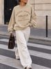 Sweater BONJOUR beige