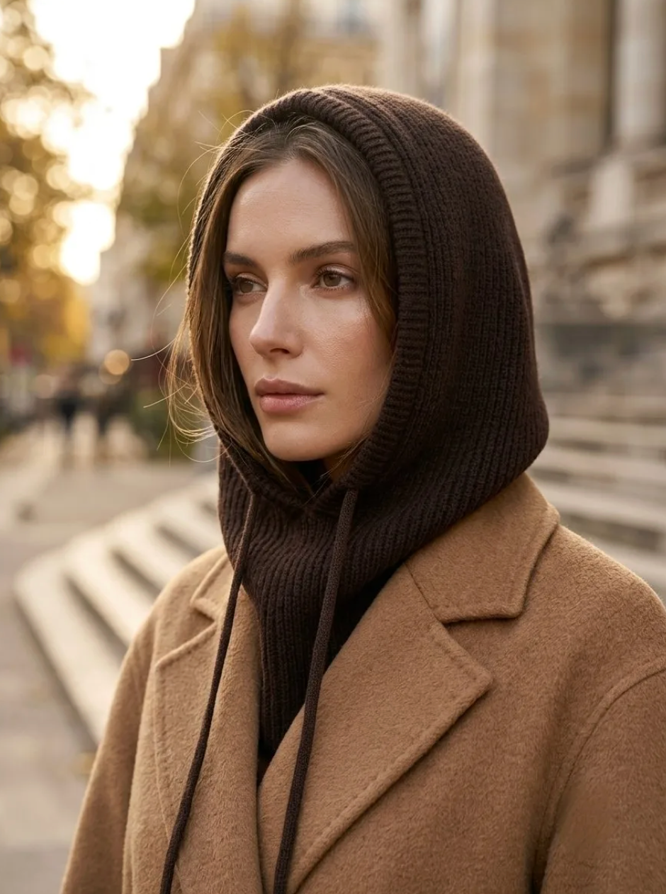 Scarf brown