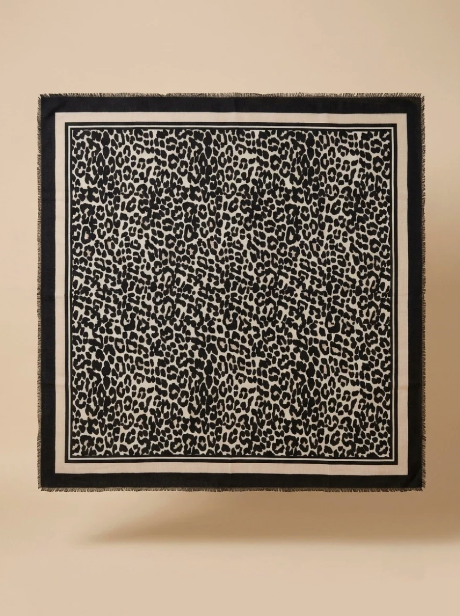 Tørklæde leopard