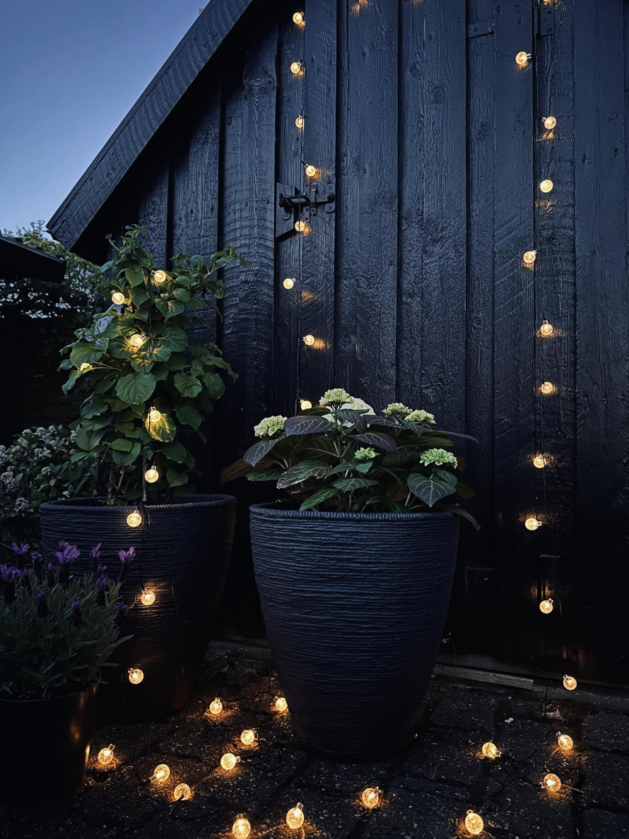 Ljusslinga Bella med solceller - 50 LED