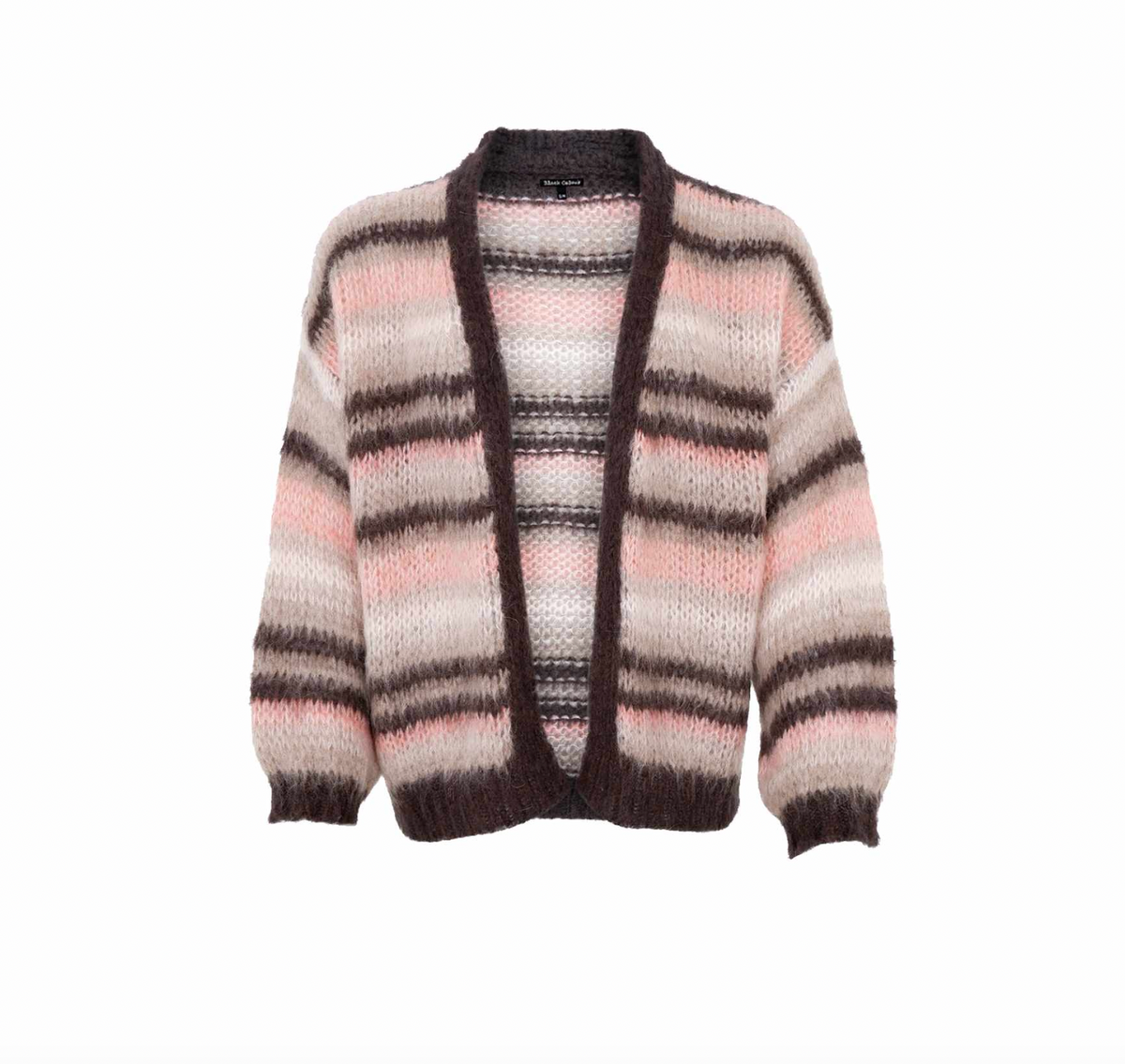 Cardigan CALANA – Randig stickad cardigan