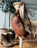 Bumbag Raw Vintage cognac