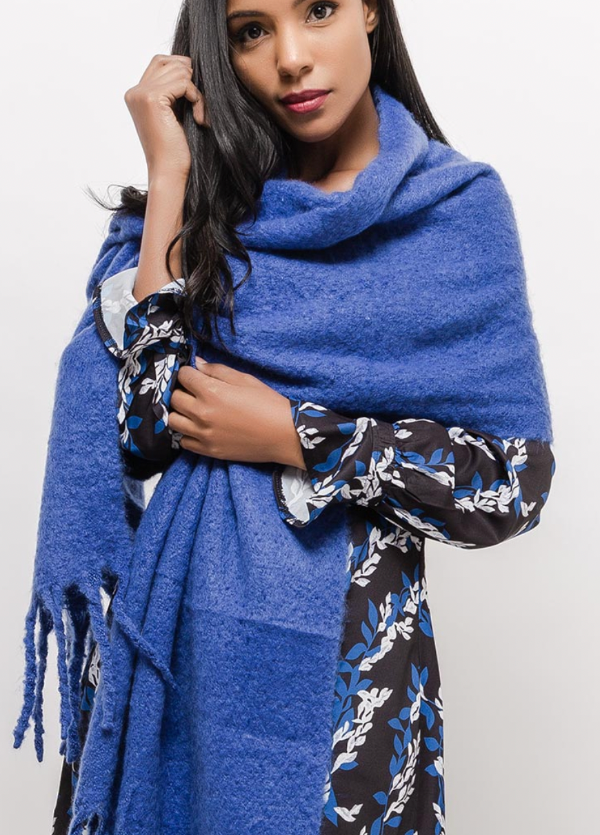 Halsduk – Mjuk Blå