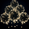 LED-ballonger - 10-pack (varmvitt ljus)