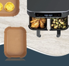 Airfryer pappersformar, rektangulära - 100 st