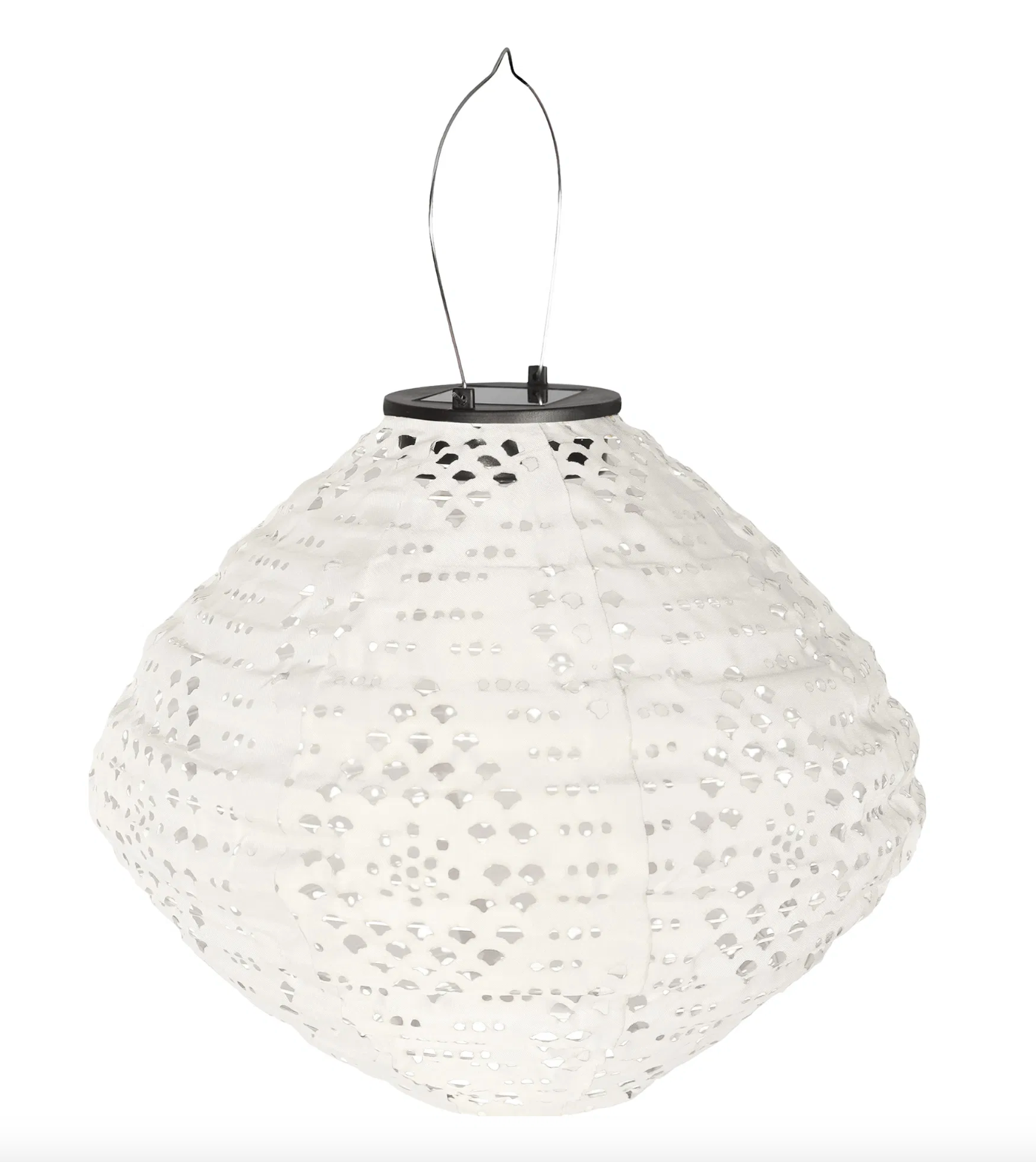 Lampa med solceller - White