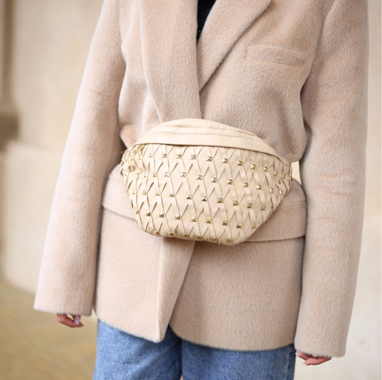 Midjeväska Vanilj guld