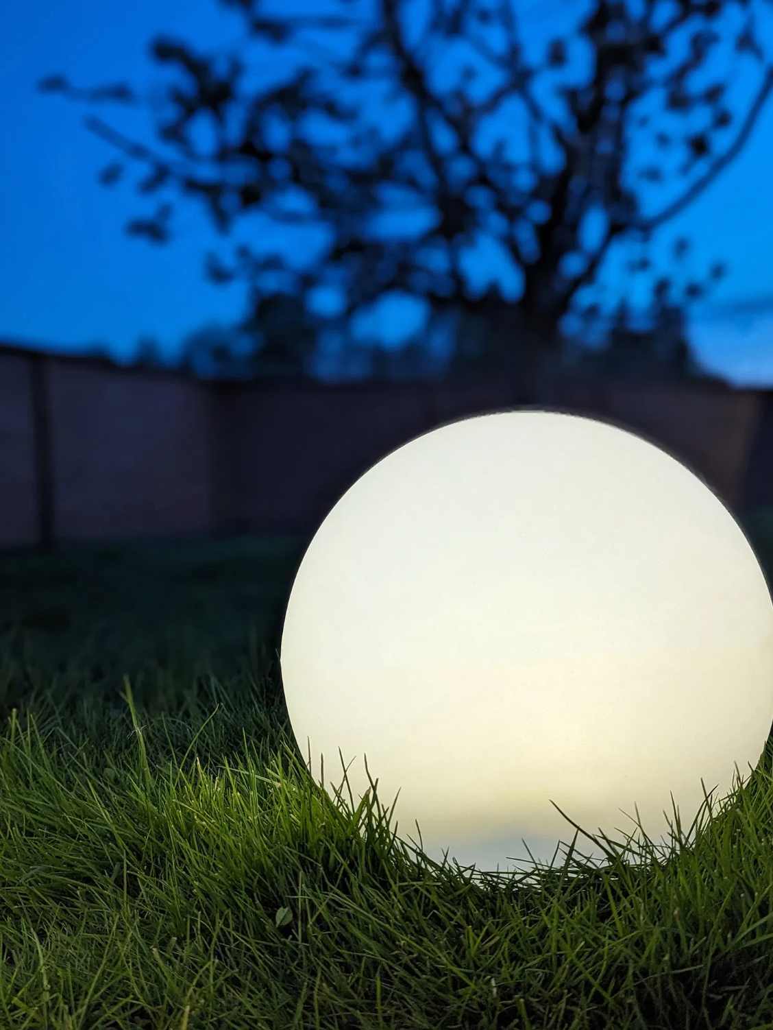 Ljuskulor med solceller XL