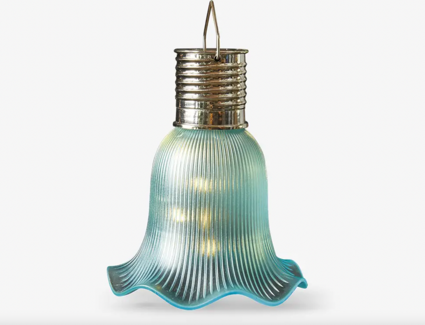 Pendel flower med Solceller - Aqua