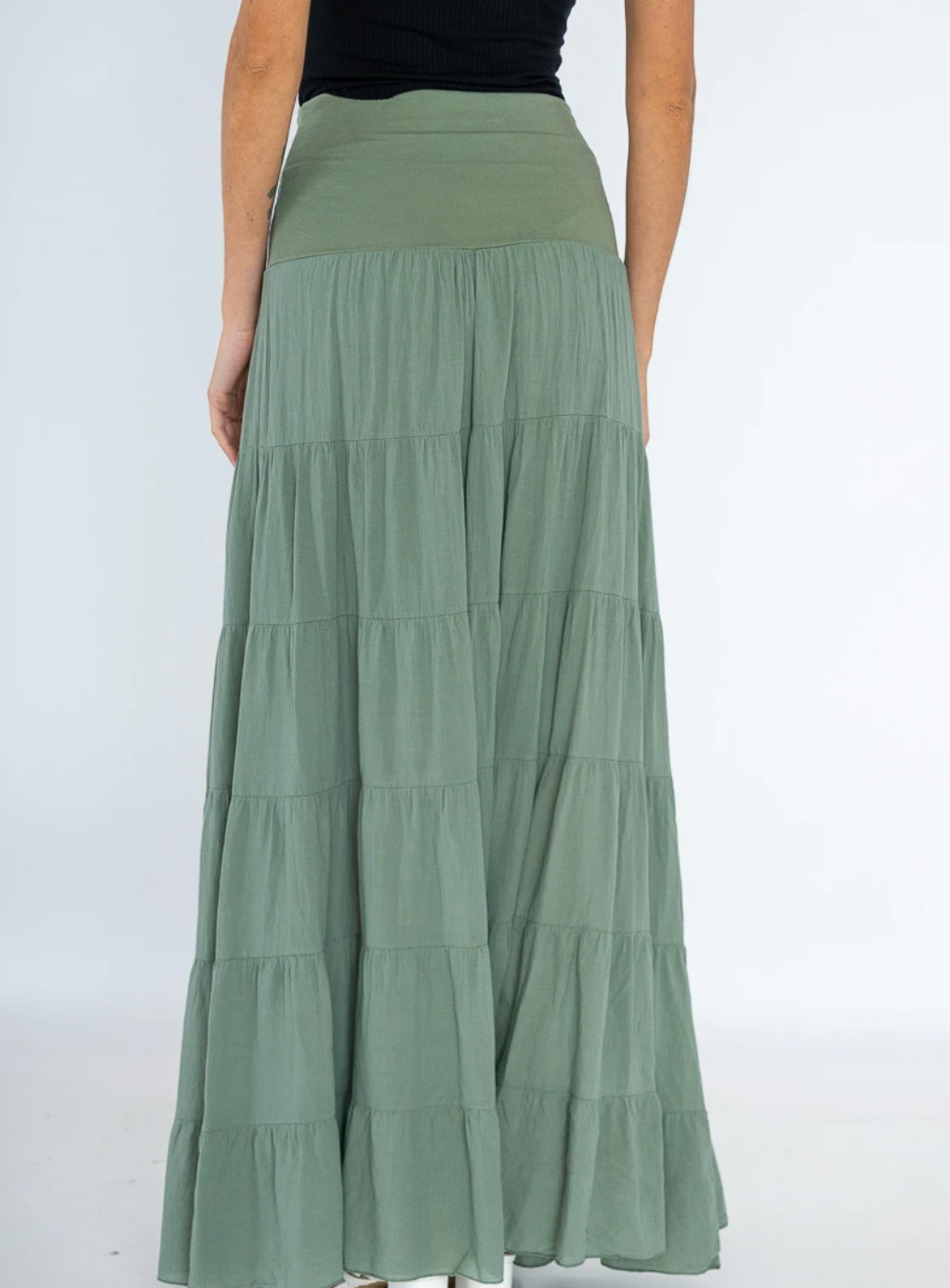Kjol Boheme cotton – S/M Green