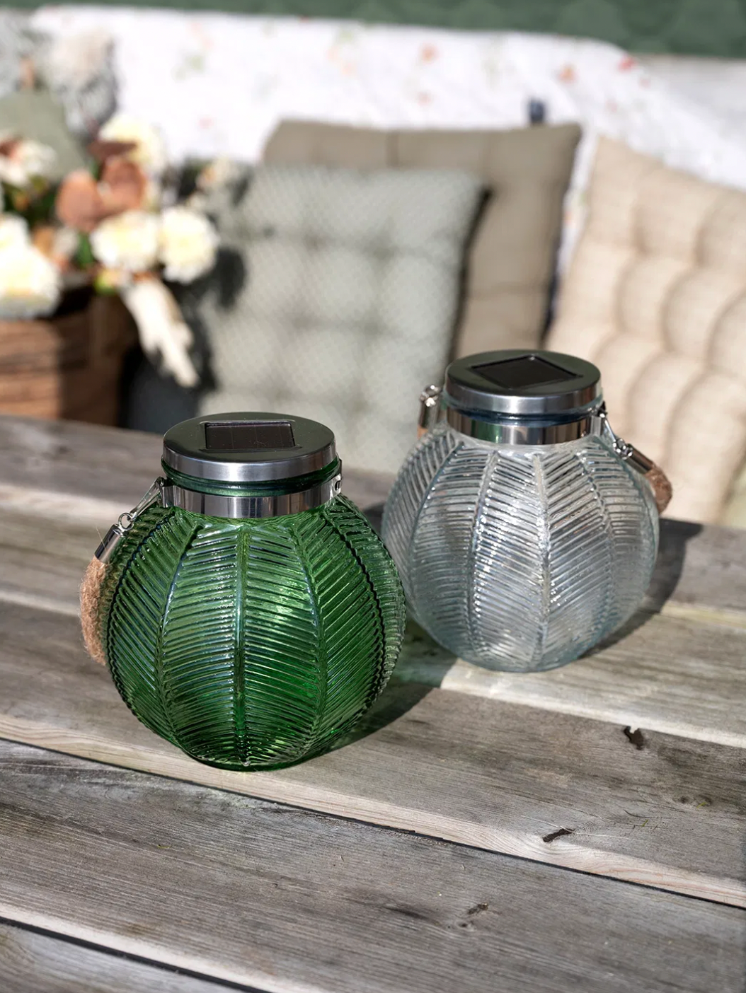 Solcellslykta – Nancy klar