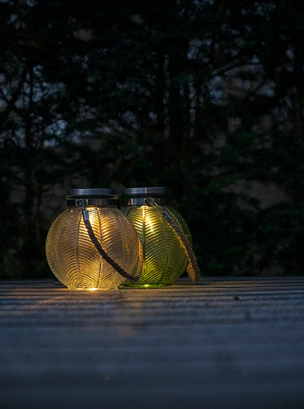 Solcellslykta – Nancy klar