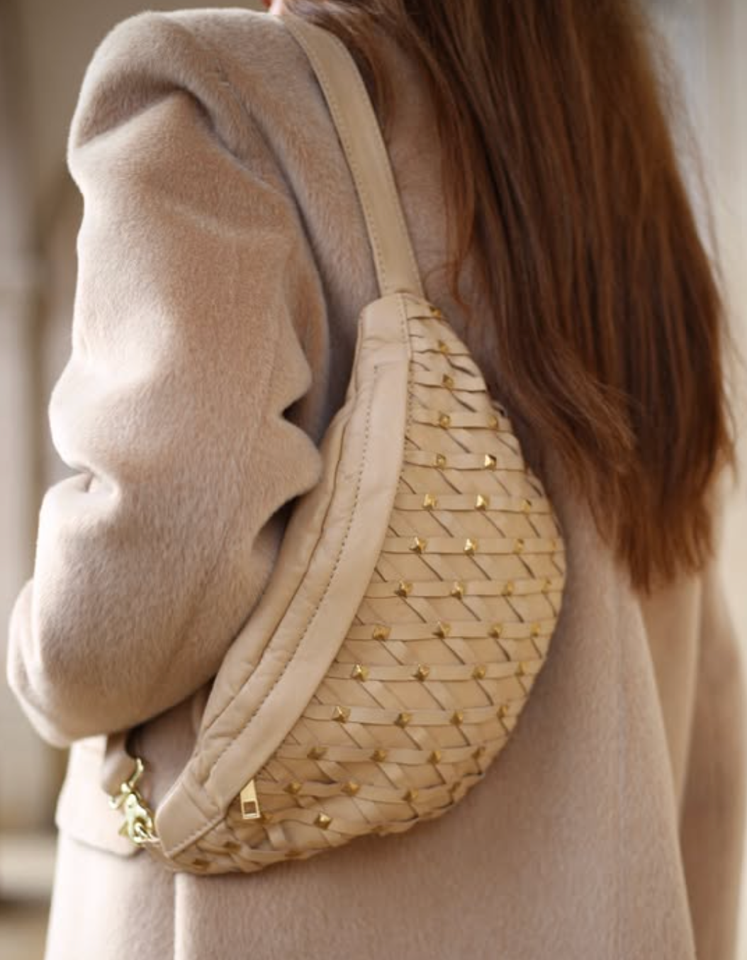 Midjeväska Vanilj guld