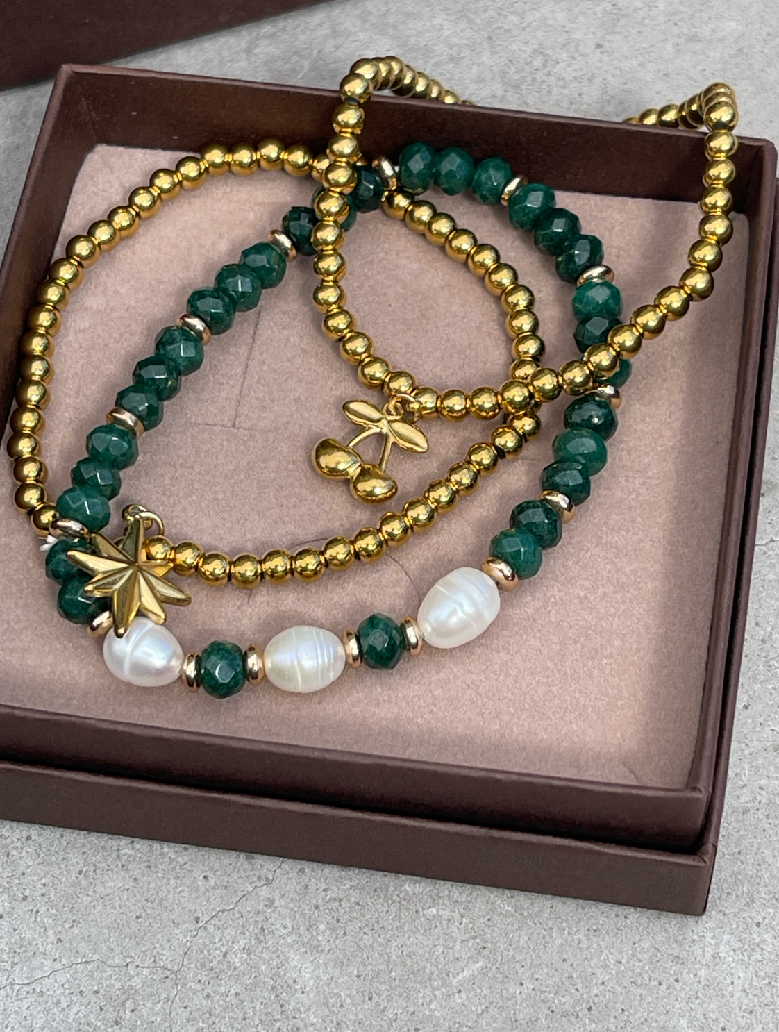 Armband Juliane - Emerald