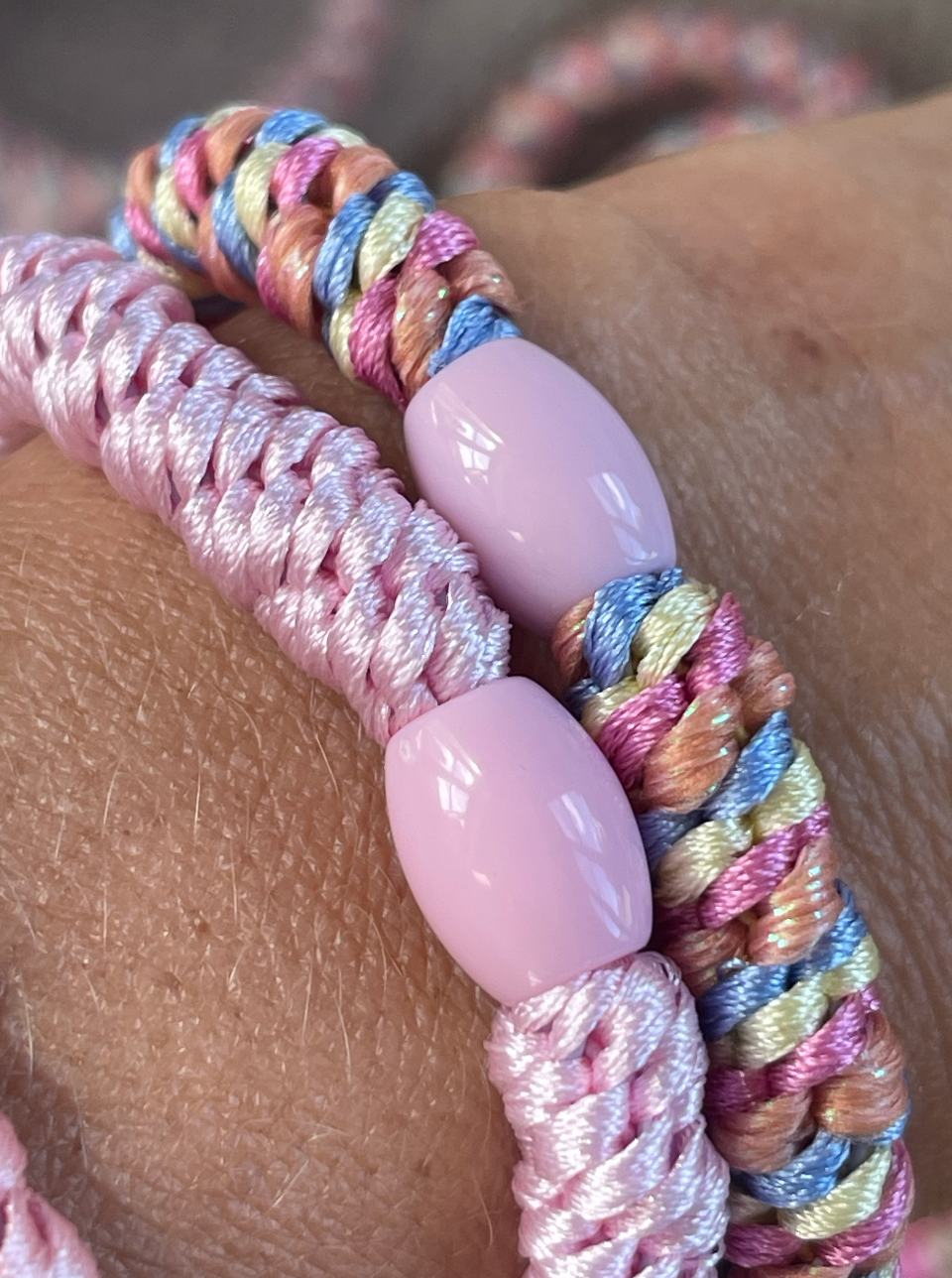 Hårsnoddar Supreme Soft pink - 4 st.