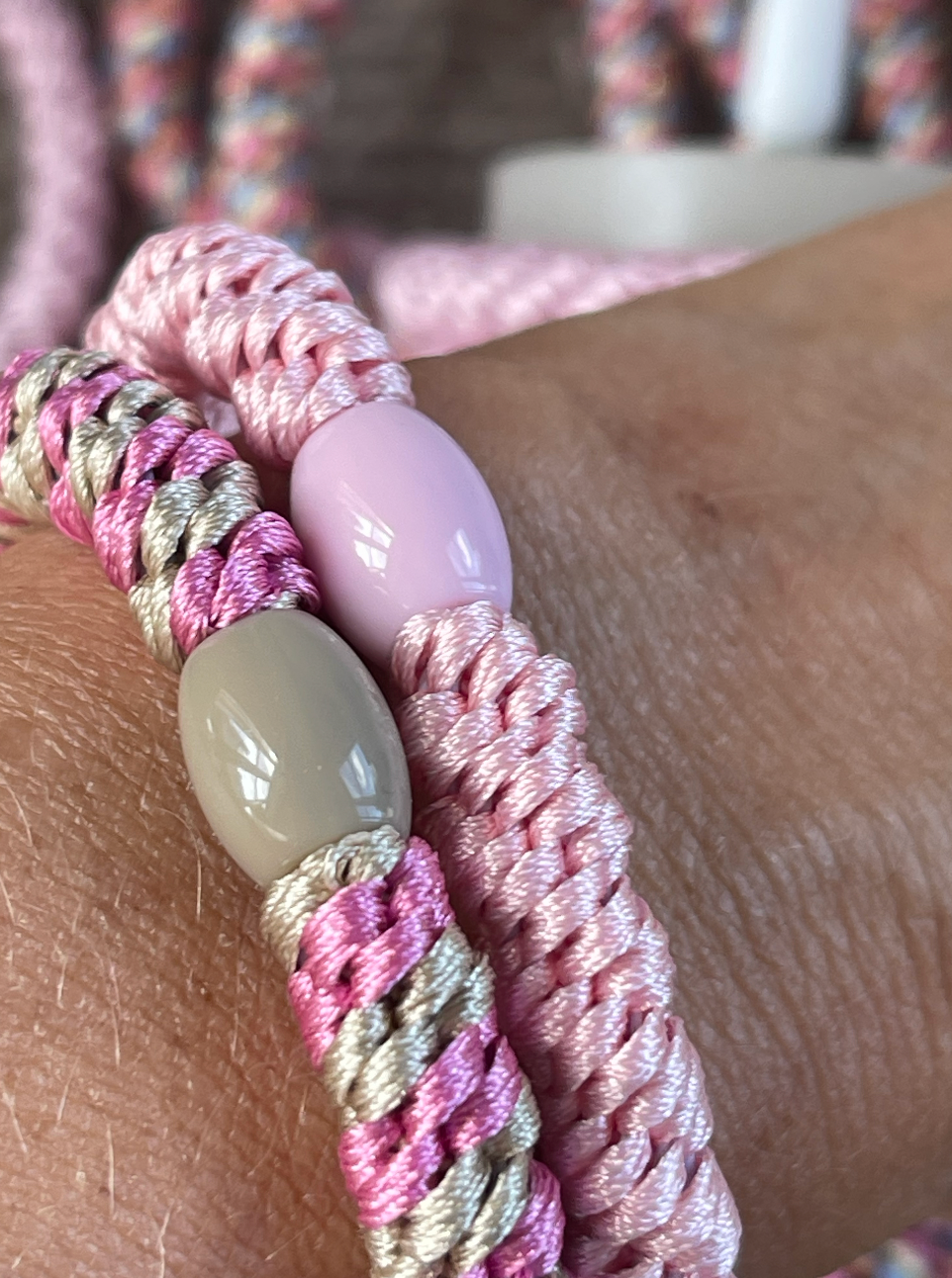 Hårsnoddar Supreme Soft pink - 4 st.