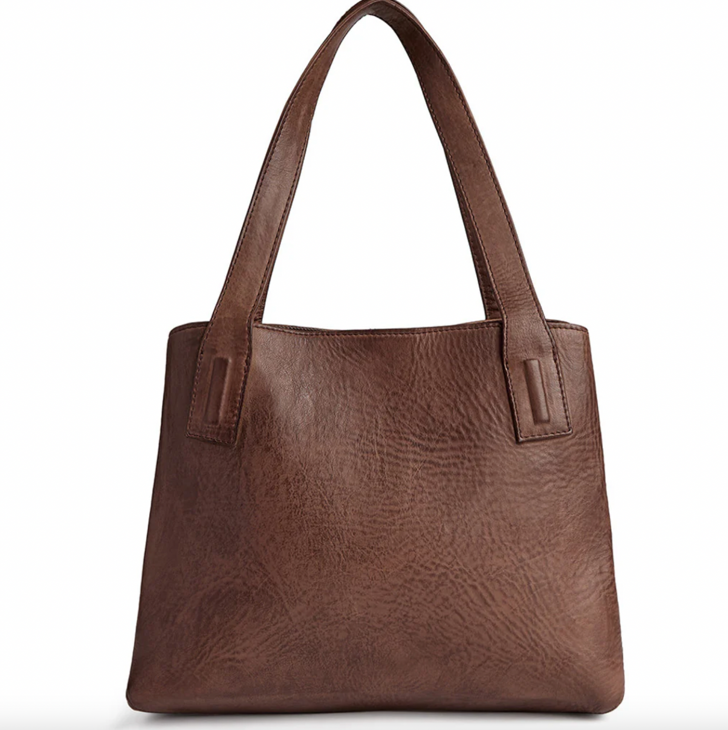 Axelväska - Brandy leather