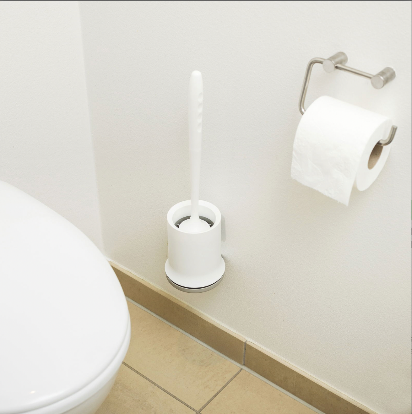 Toalettborste med upphängning - Silikon