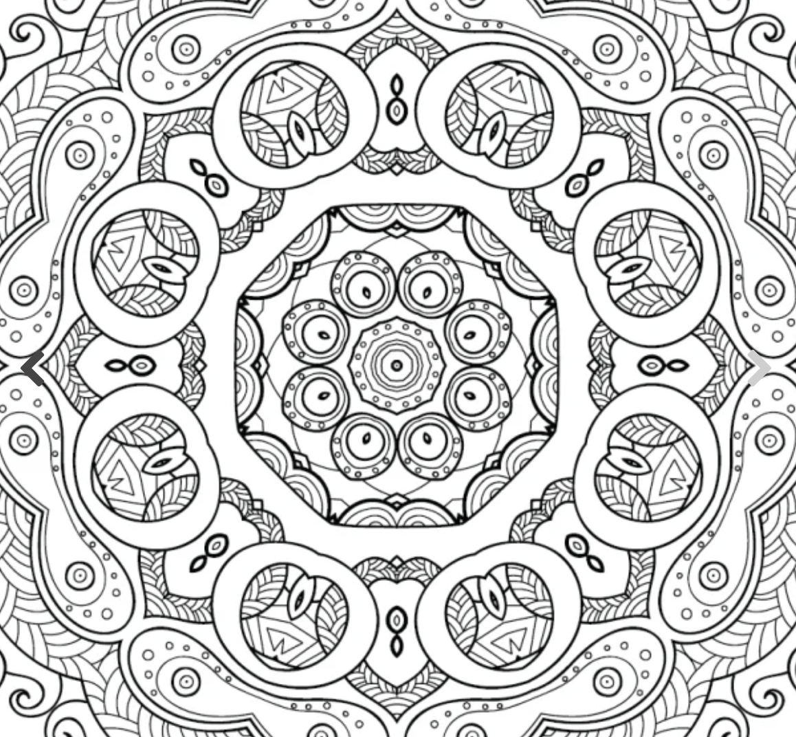 Målarbok för vuxna - MIX