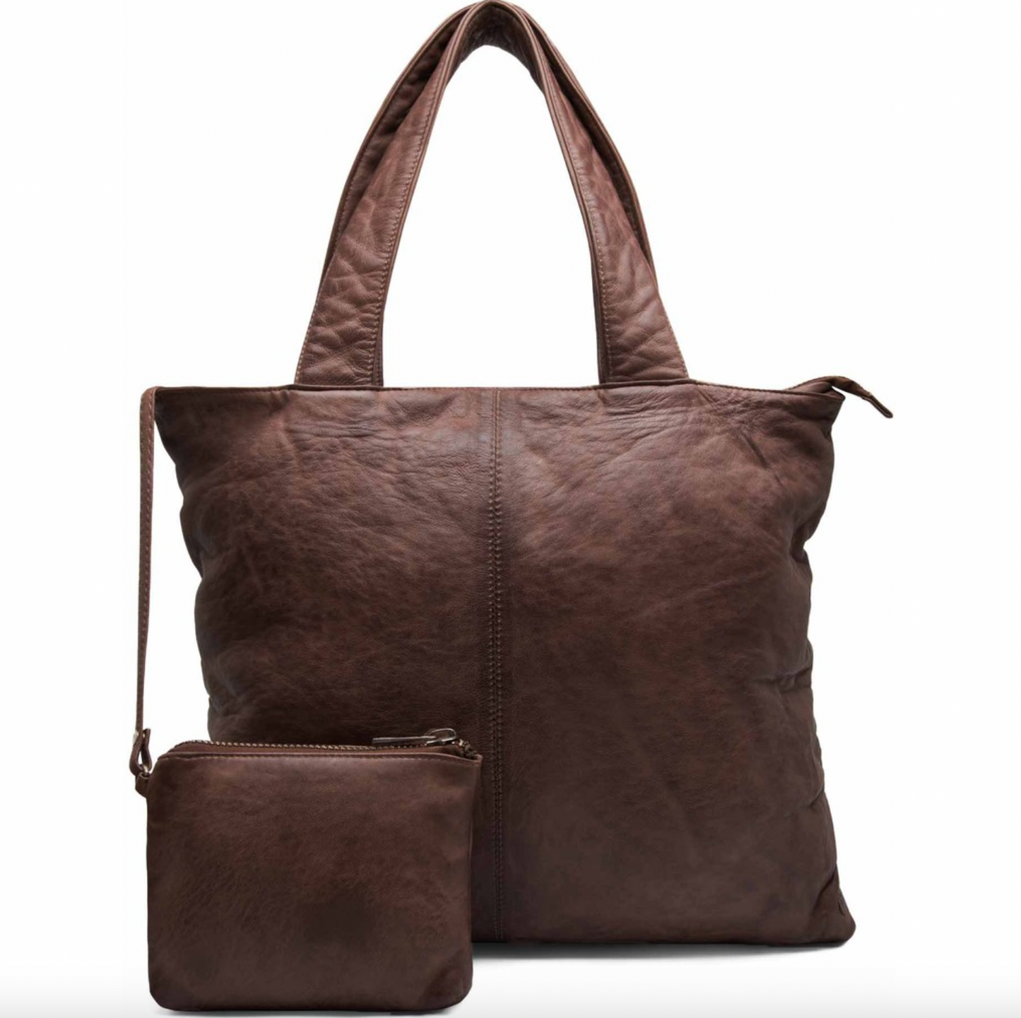 Shopper bläckpåse MILLE - Vinterbrun