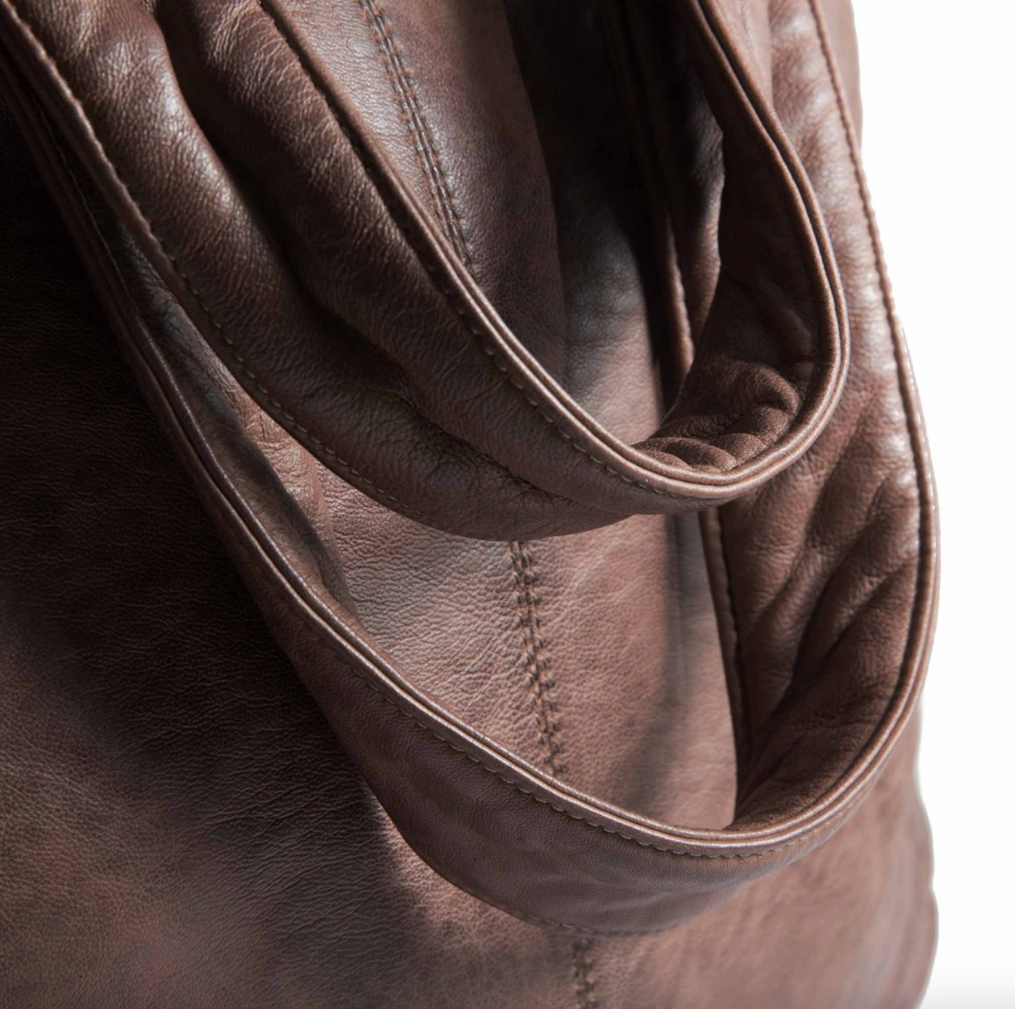 Shopper bläckpåse MILLE - Vinterbrun