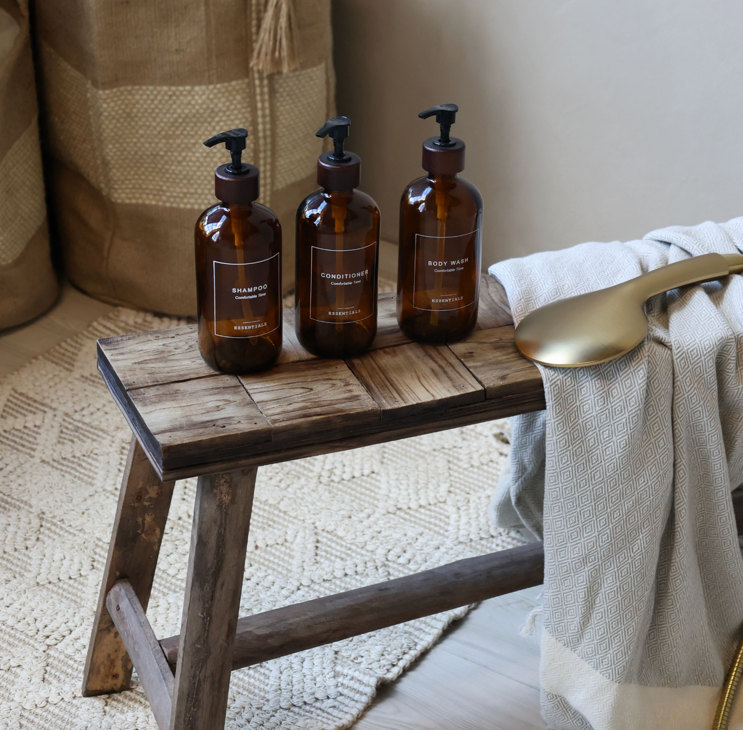 Flaska med pump - Schampo