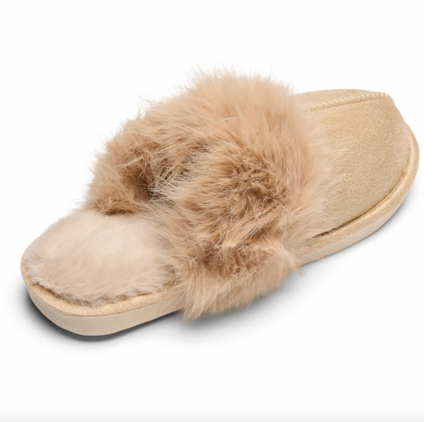 Tofflor - Ljus Beige