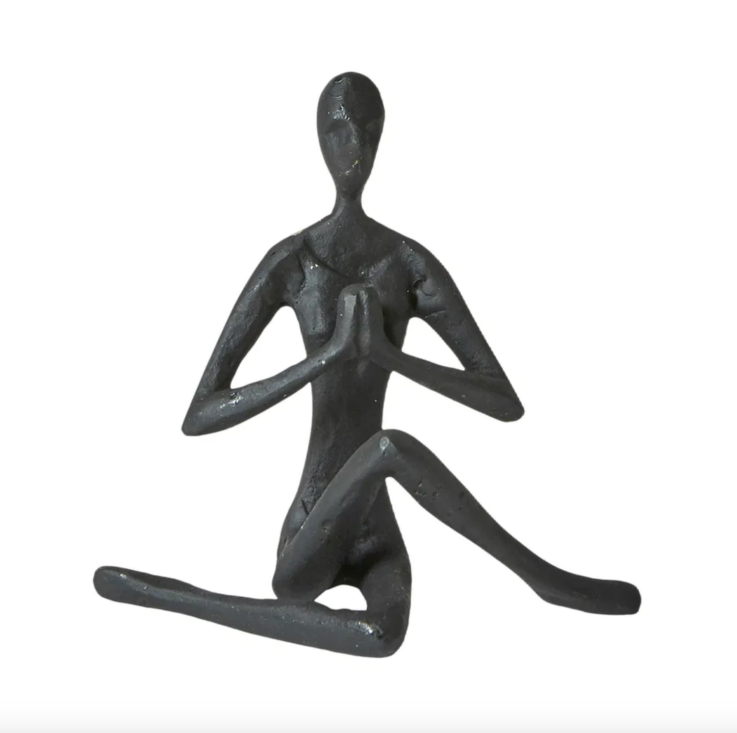 Figur i svart järn - Yoga