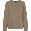 Pullover Kashmir - Taupe Melange