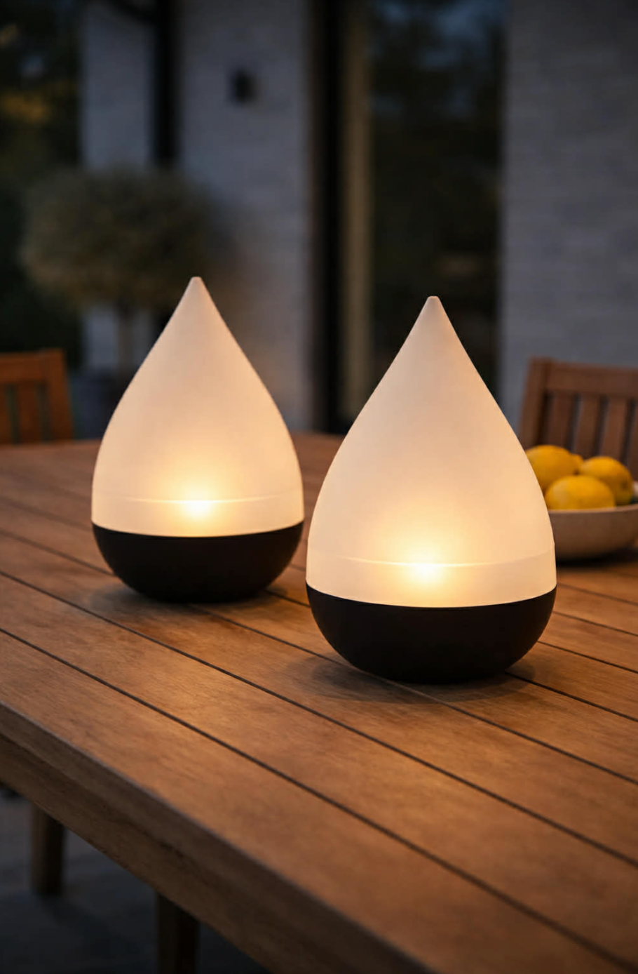 Bordslampa AURA med solceller