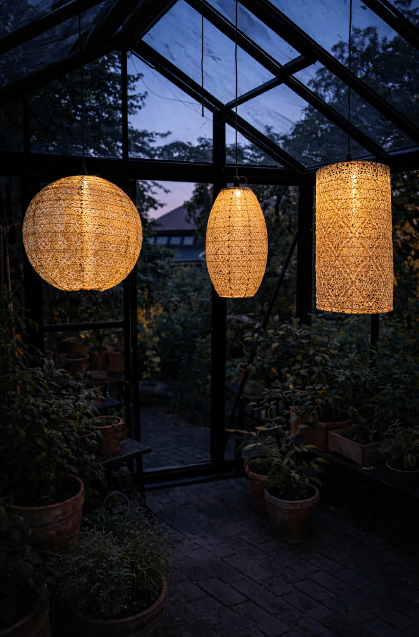 Lampa med solceller - SUMMER GOLD