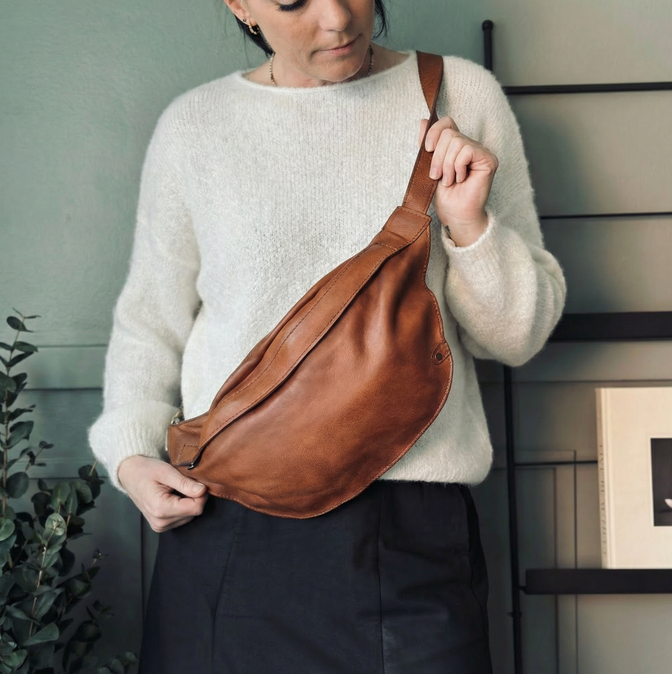 Bumbag Taya Cognac