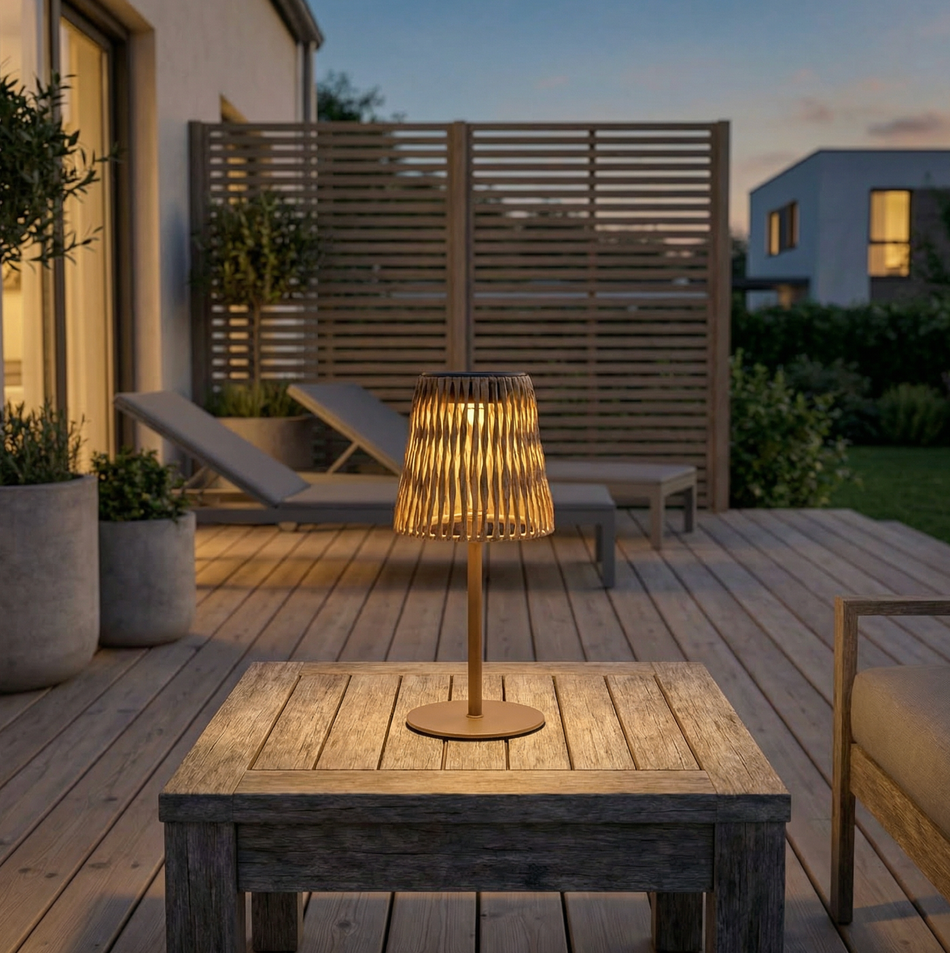 Lampa Solar Zander - Natur