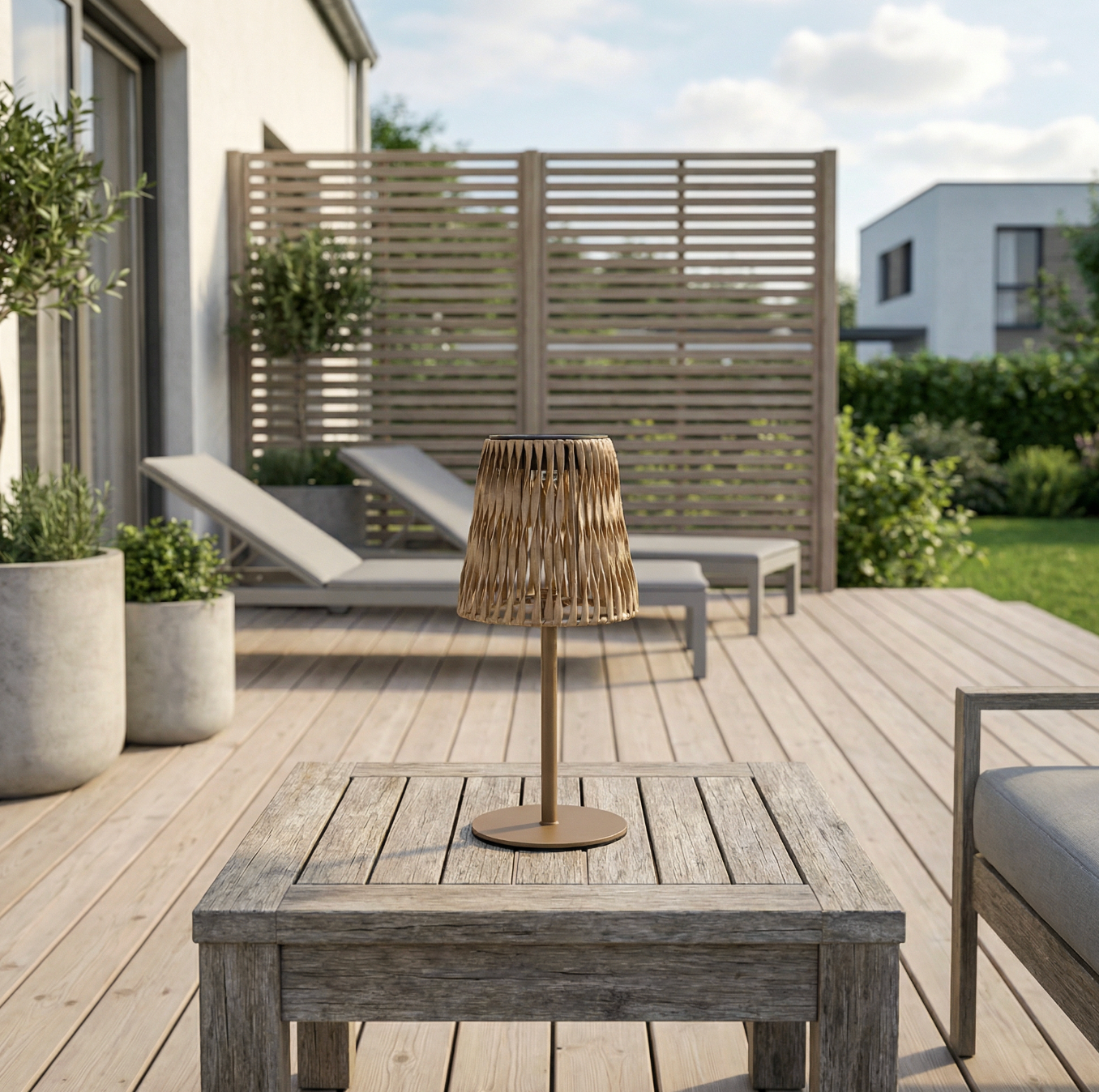 Lampa Solar Zander - Natur