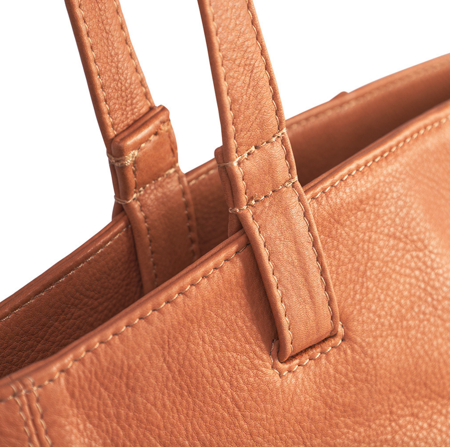 Shopper Aura – Cognacläder