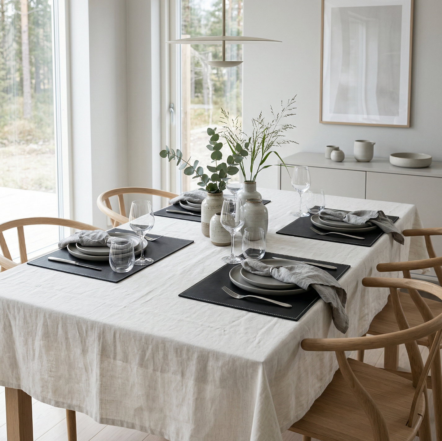 Bordsunderlägg Black
