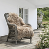 Fårskinn – XL Taupe 140cm
