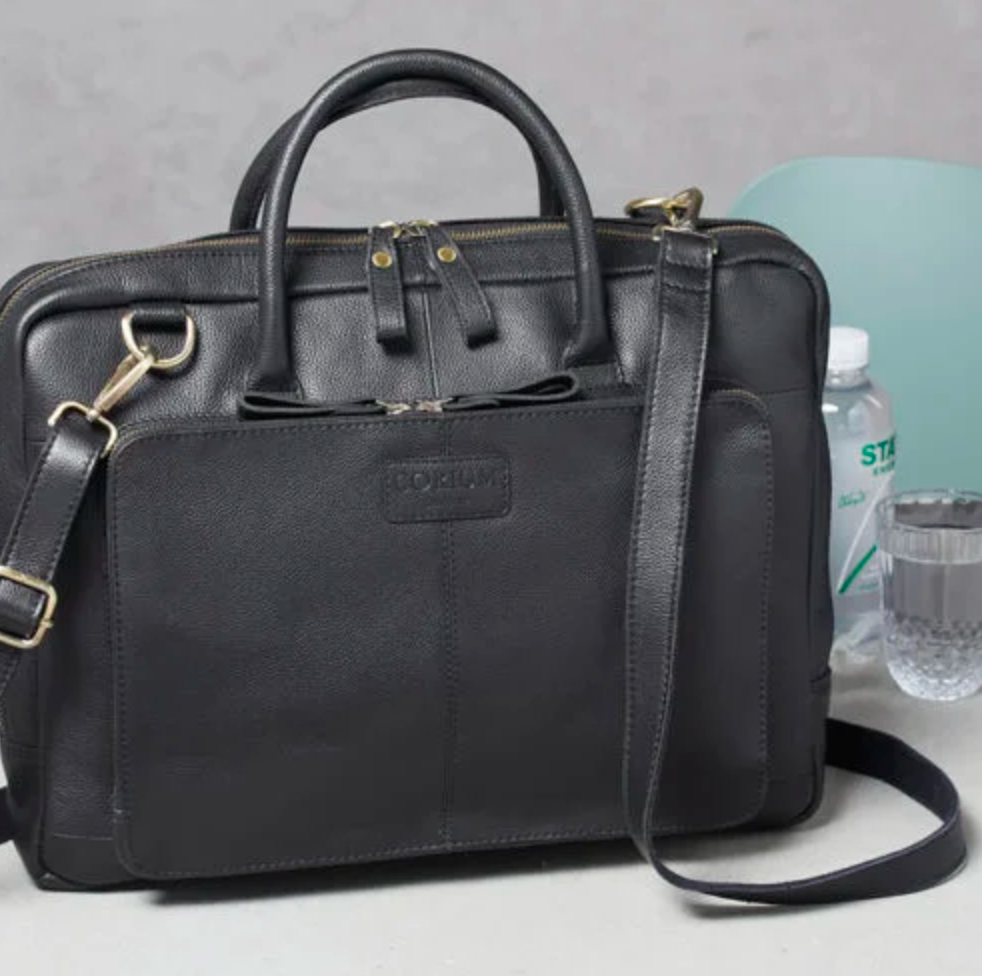 Laptop / arbetsväska VINTAGE Black