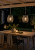 Lampa med solceller - Grey
