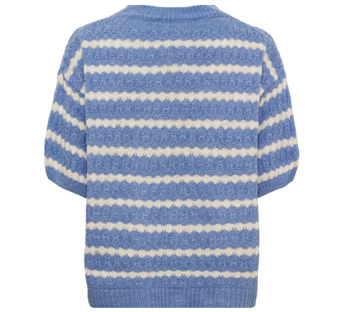 Stickad Nayeli - Jeans blue