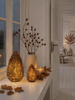 Kotte med LED-ljus - Brown