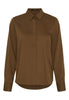 Skjorta Lux bambu - Chocolate brown