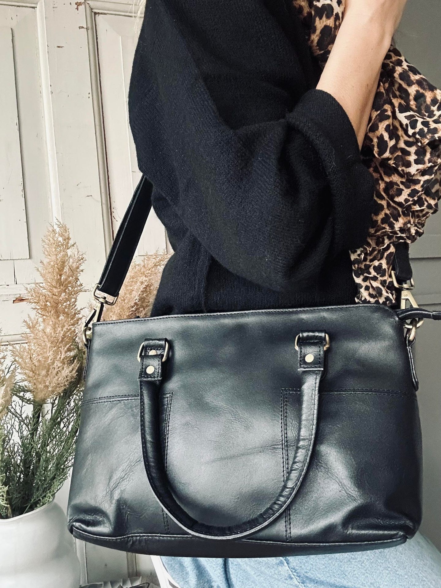 Shopper / arbetsväska Tessa - Black