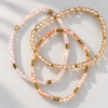 Armband Merle Natur - Set med 3 st