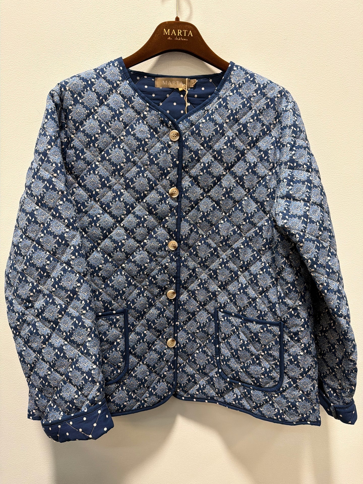 Jacka Quilt - Avril navy