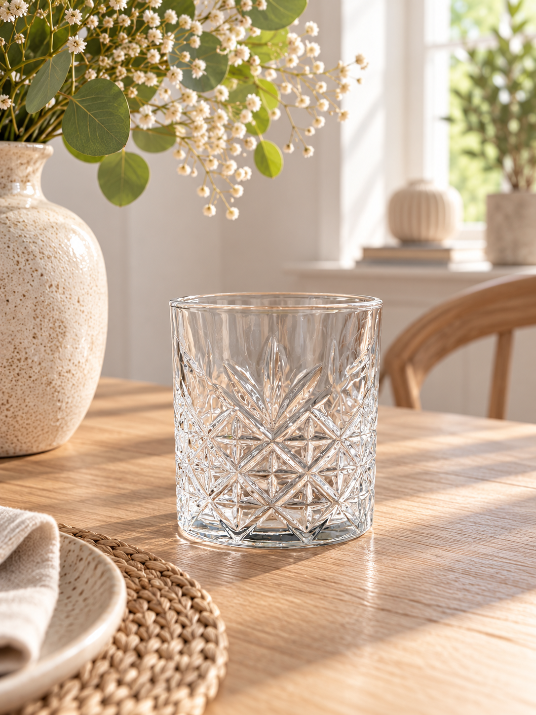 Whiskyglas / vattenglas - 4 st