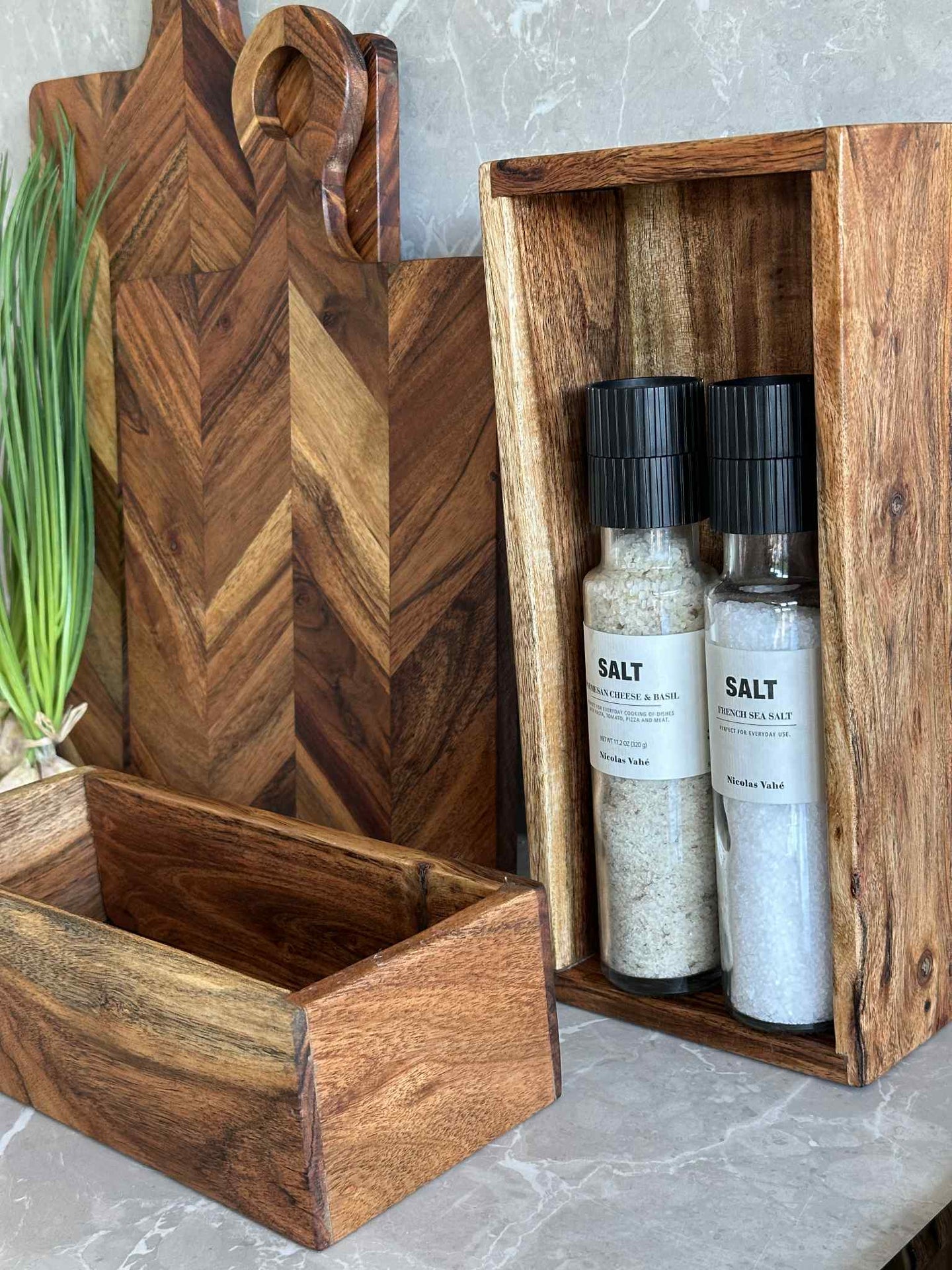 Förvaringslådor - Set med 2 st.