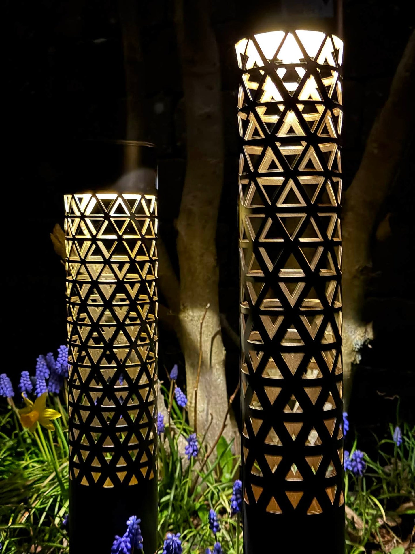 Trädgårdslampa Black Nordic - Flera storlekar