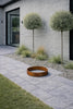 Ring till spegelbassäng - Dia 33 Corten Rost